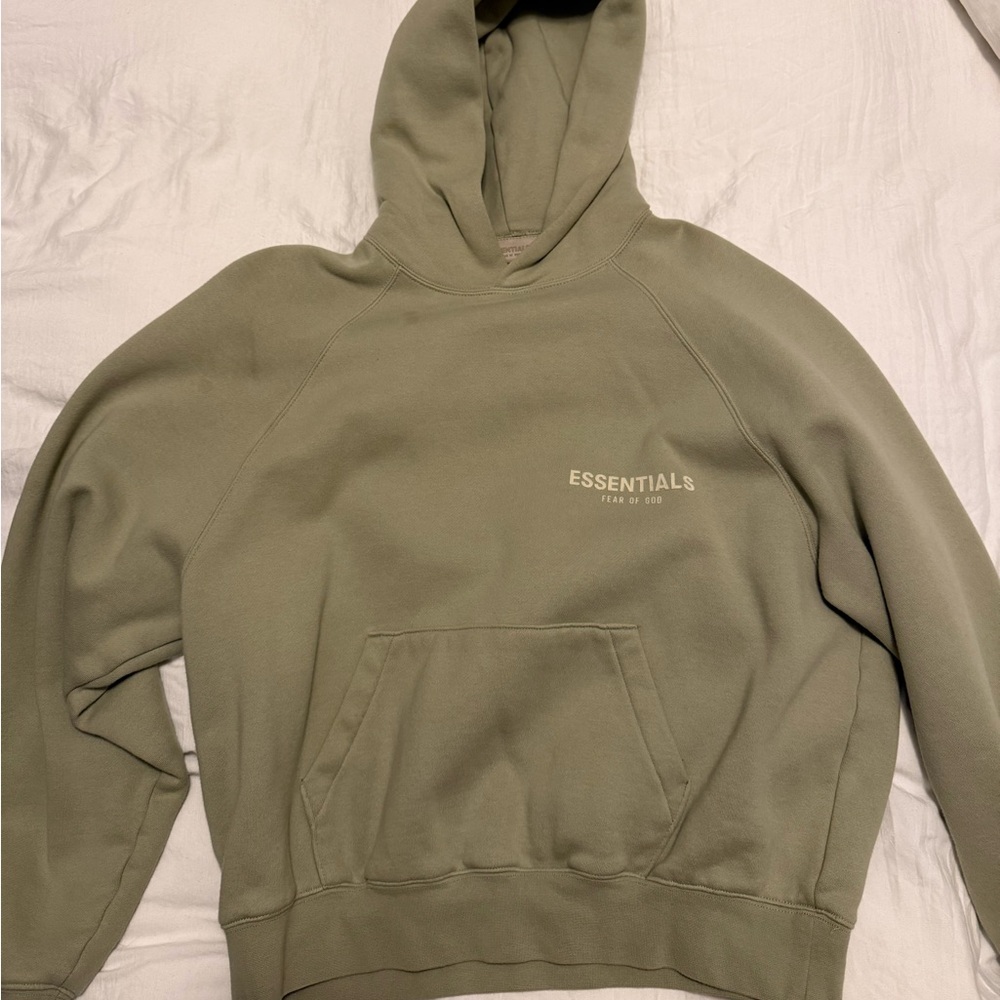 fear of god essentials hoodie